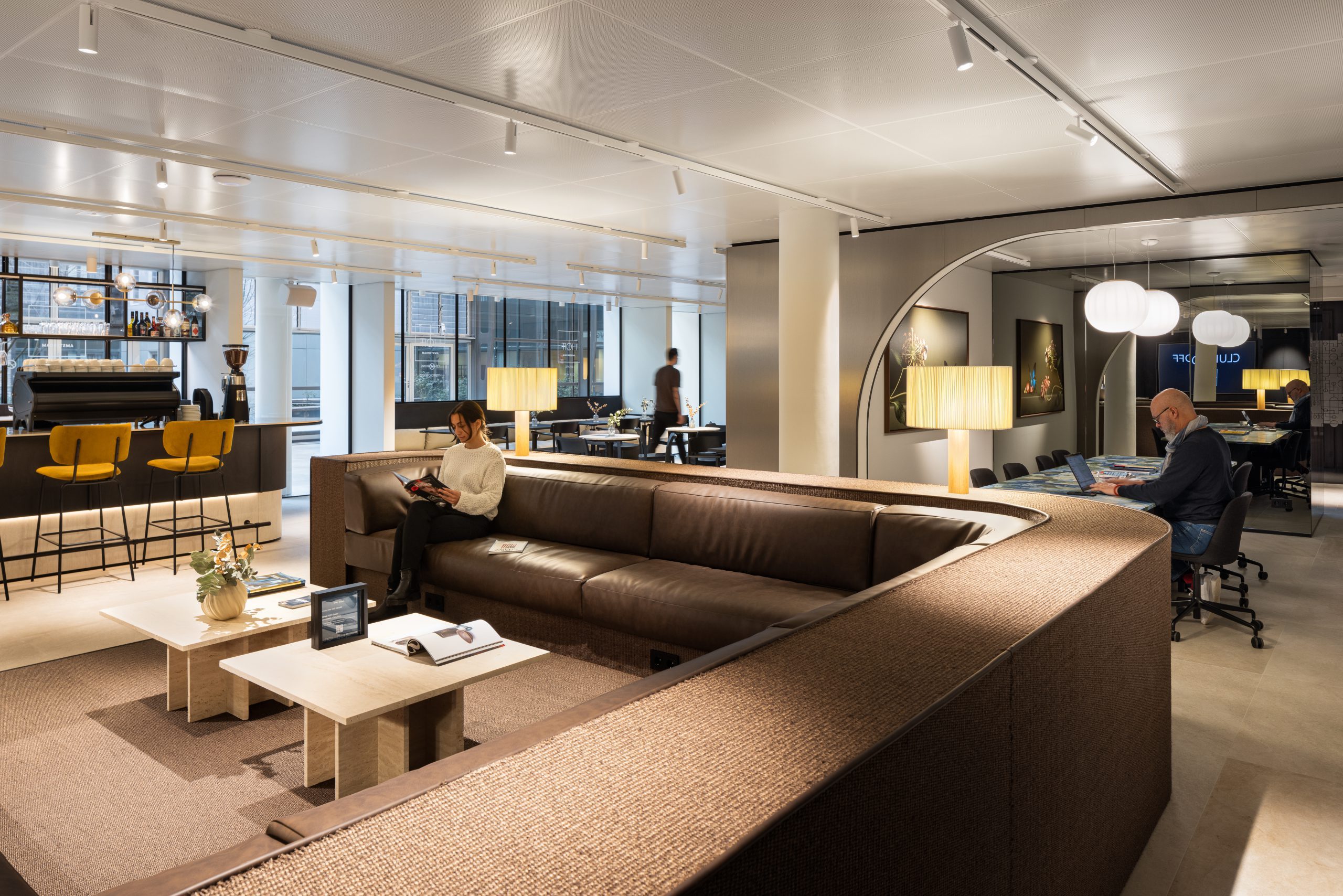 Club HOFF lounge at HOFF Amsterdam